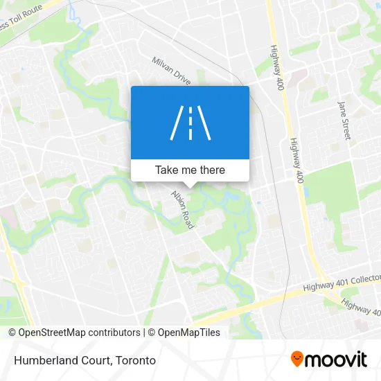 Humberland Court map