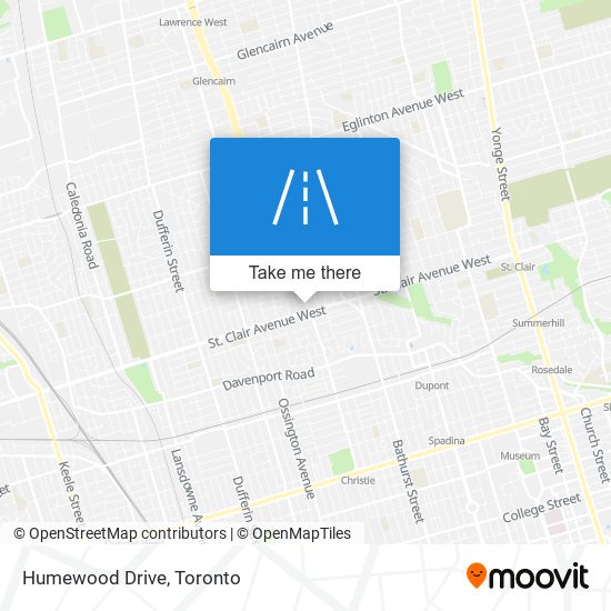 Humewood Drive map