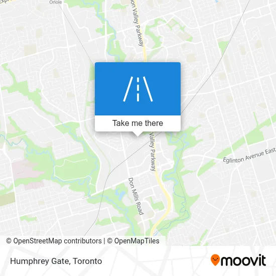 Humphrey Gate map