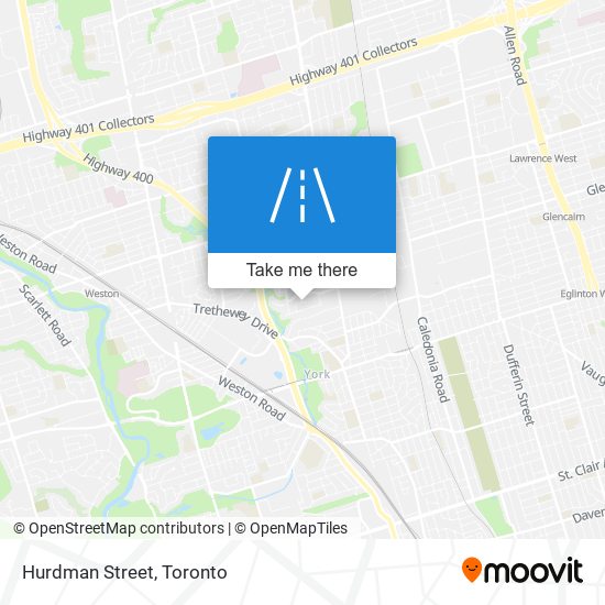 Hurdman Street map