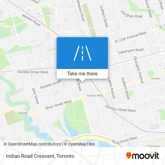 Indian Road Crescent plan