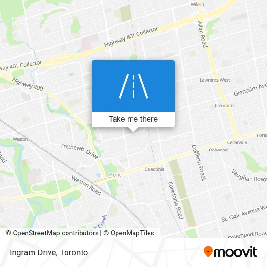 Ingram Drive map