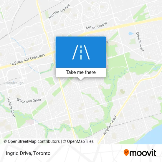 Ingrid Drive map