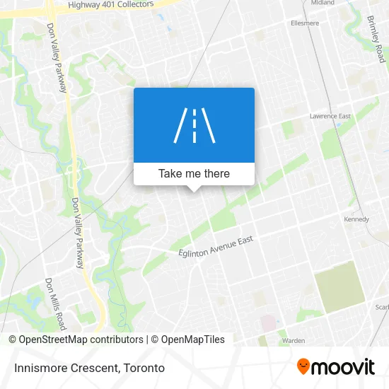 Innismore Crescent map