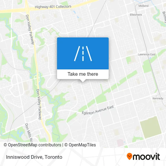 Inniswood Drive map
