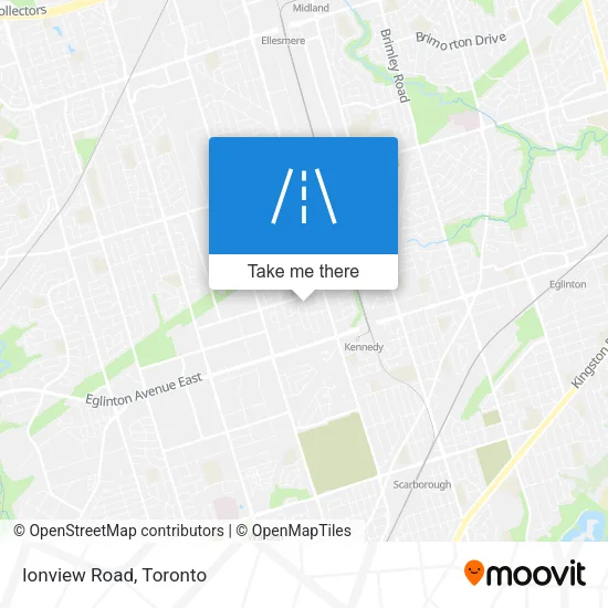 Ionview Road map