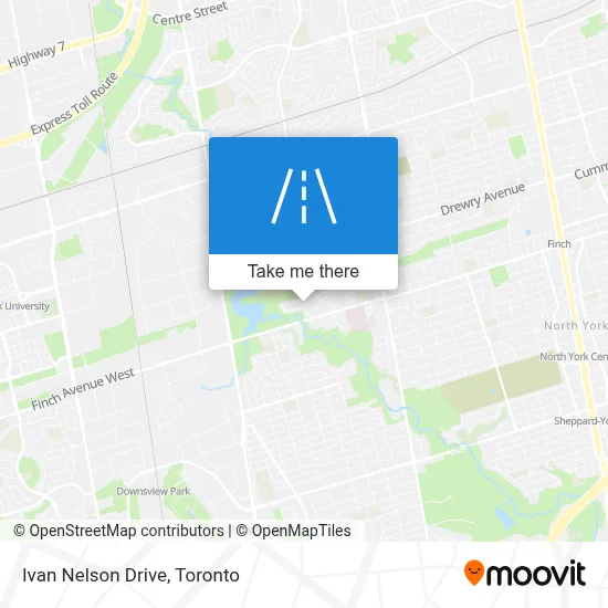 Ivan Nelson Drive map