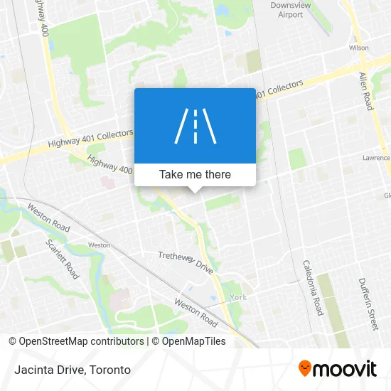 Jacinta Drive map