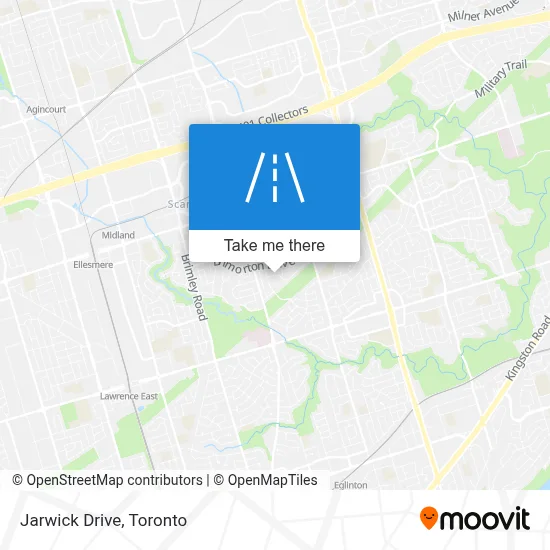Jarwick Drive map