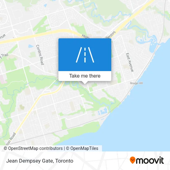 Jean Dempsey Gate map