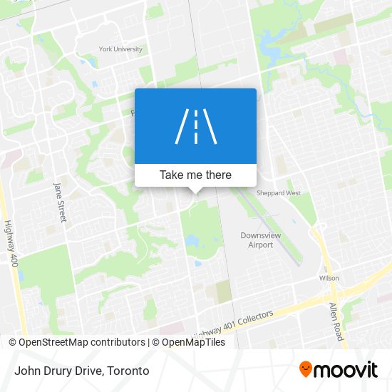 John Drury Drive plan