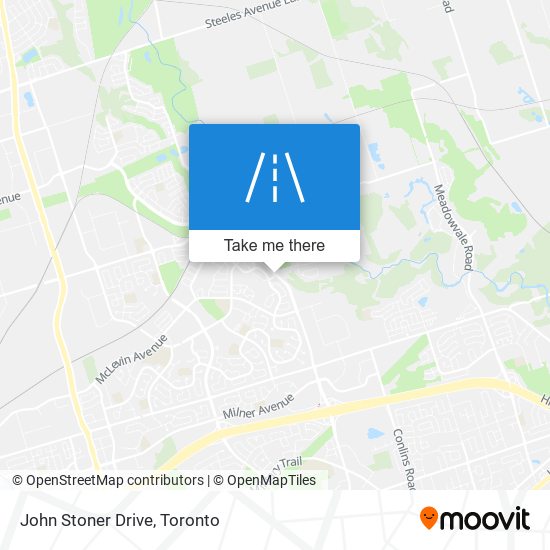 John Stoner Drive map