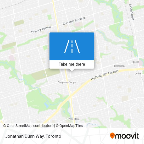 Jonathan Dunn Way map