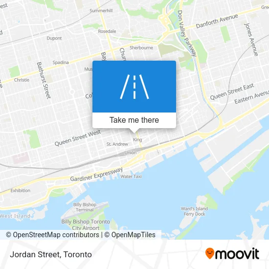 Jordan Street map
