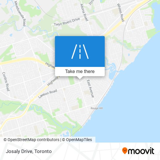 Josaly Drive map