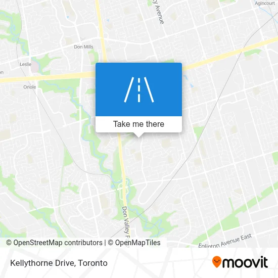 Kellythorne Drive map