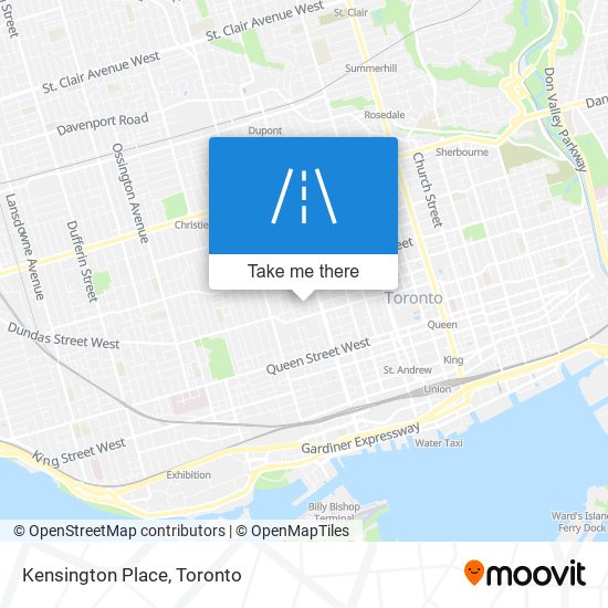 Kensington Place plan