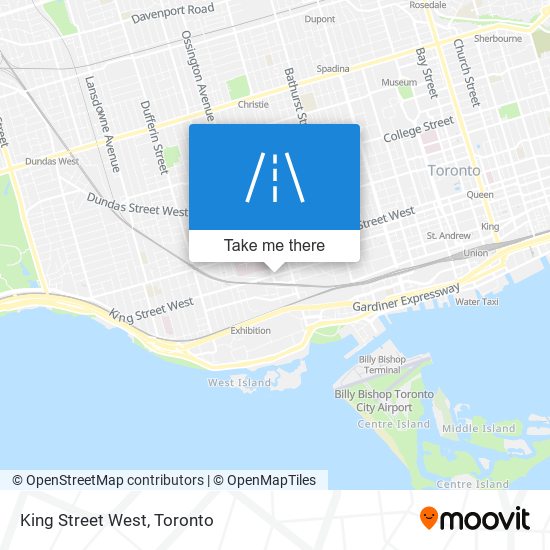 King Street West plan