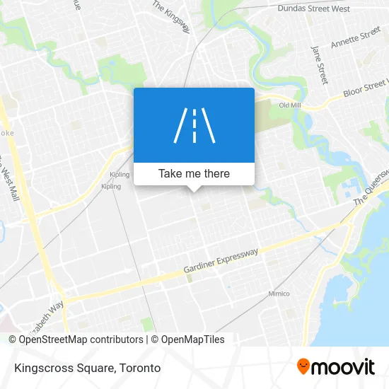 Kingscross Square map