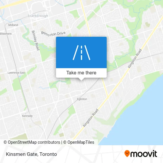 Kinsmen Gate map