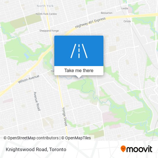 Knightswood Road map