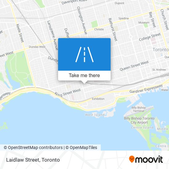 Laidlaw Street map