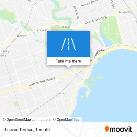 Leaves Terrace map
