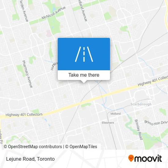 Lejune Road map
