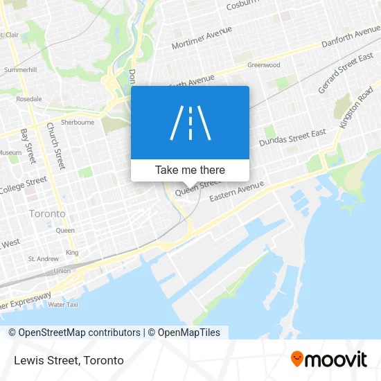 Lewis Street map