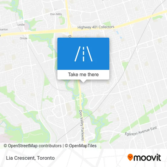 Lia Crescent map