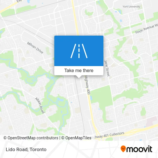Lido Road map
