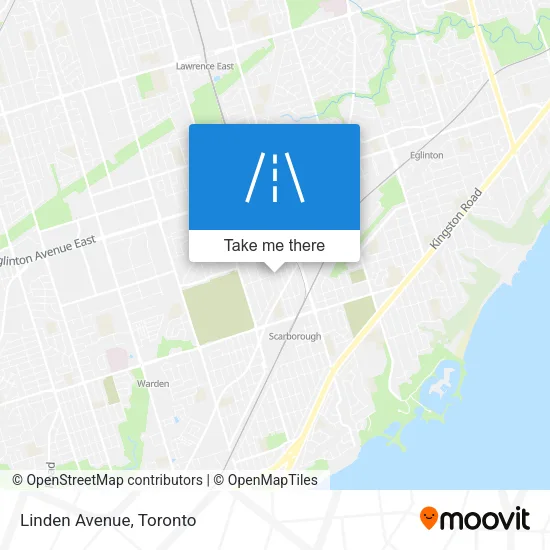 Linden Avenue map