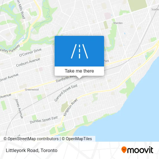 Littleyork Road map