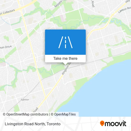 Livingston Road North map