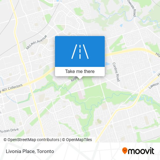 Livonia Place map