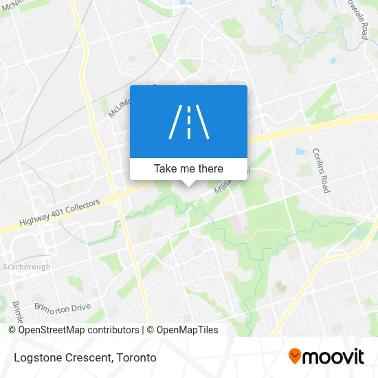 Logstone Crescent map