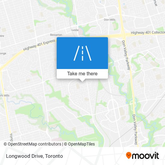 Longwood Drive map