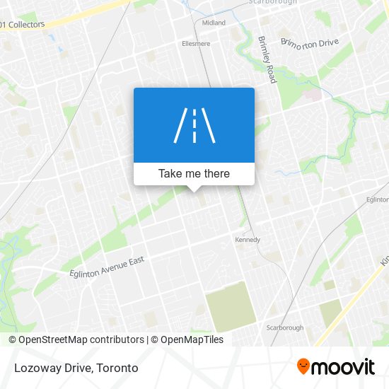 Lozoway Drive map