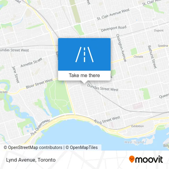 Lynd Avenue map
