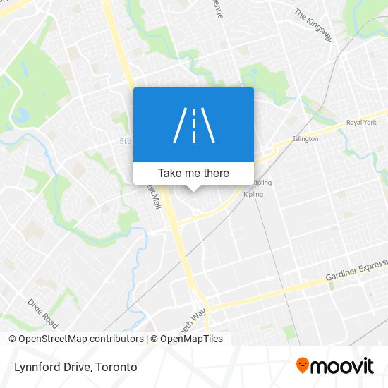 Lynnford Drive map