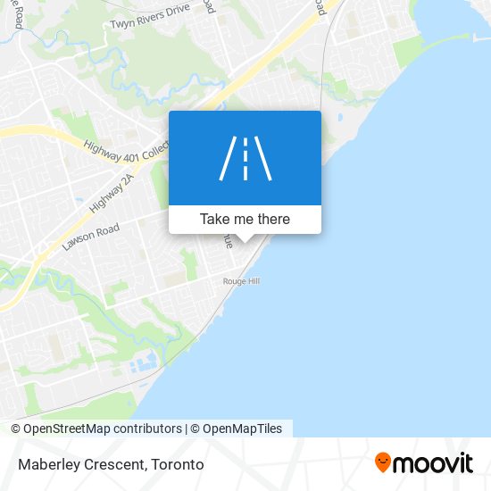 Maberley Crescent map