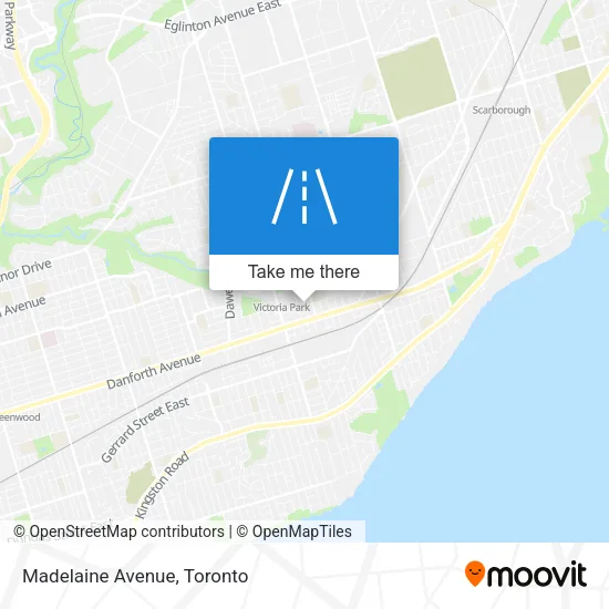 Madelaine Avenue map
