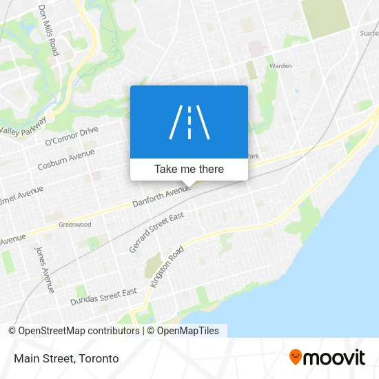 Main Street map