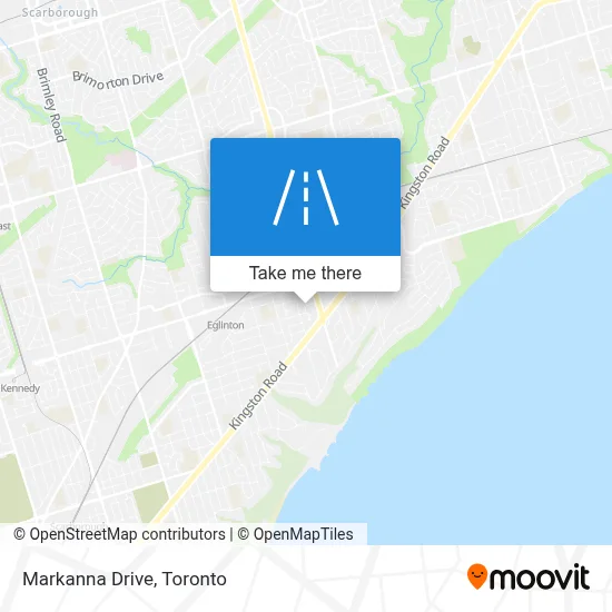 Markanna Drive map