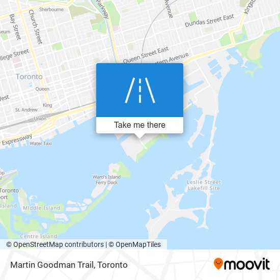 Martin Goodman Trail map