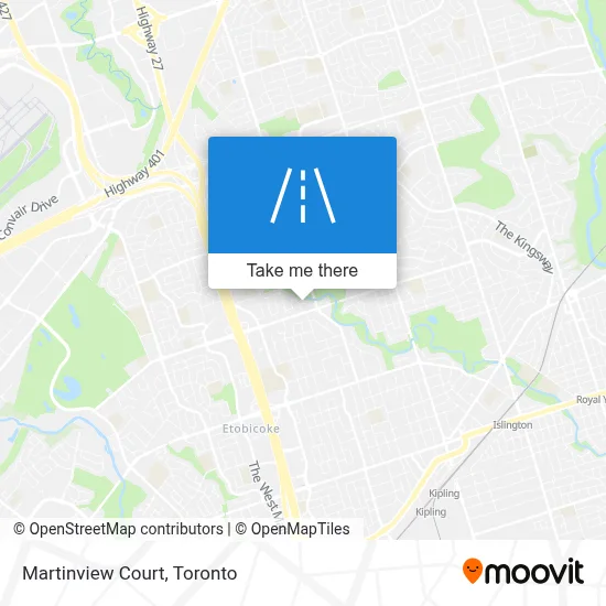 Martinview Court map