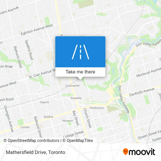 Mathersfield Drive map