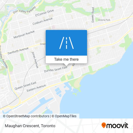 Maughan Crescent map