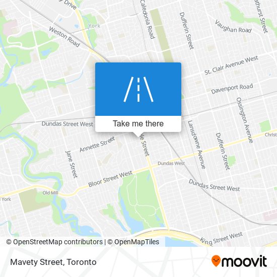 Mavety Street plan