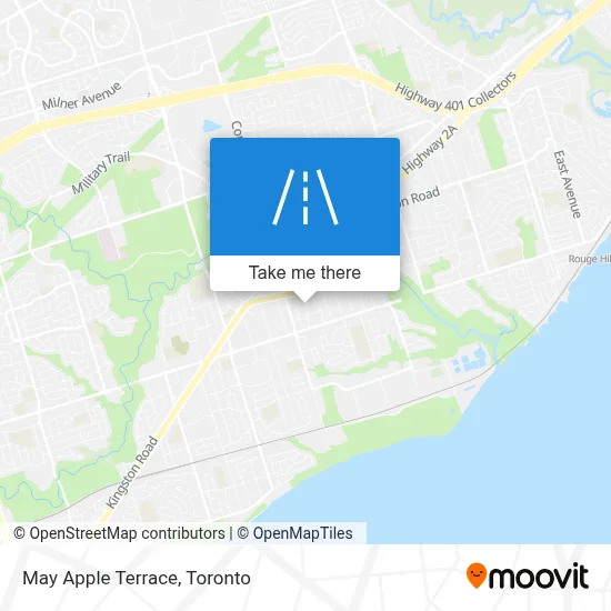 May Apple Terrace map